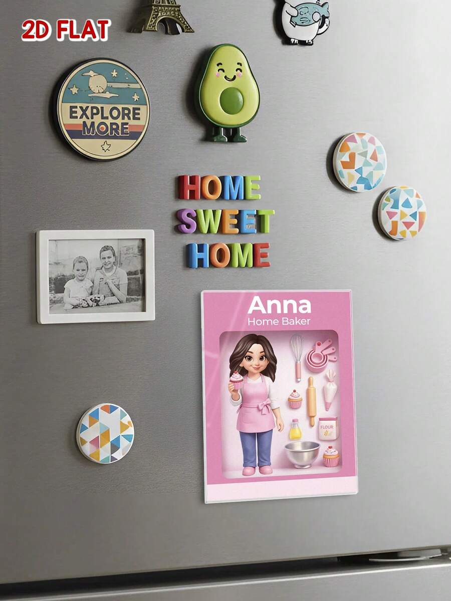 Catygift Lienzo personalizado, lienzo con tema de repostería personalizado, regalo para reposteros, regalo con tema personal único, regalo pensativo para entusiastas de la repostería casera