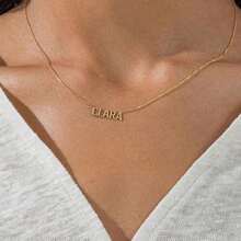 Custom Cuban Chain Crown Name Necklace Personalized Gold Plated Name Necklace For Women Men Nameplate Necklace Stainless Steel Jewelry Gift,School Supplies,Back To School,School Gift,For Office,For School,For Classroom,For Teacher Gifts,For University,For Colleague,For Dorm Rooms,For Teacher,For Boys And Girls,For Teenagers,Junior High School Students,Middle School Students,High School Senior High School Students,College Students,University Students,Freshman,Sophomore,Underclassmen,Jewelry & Watches,Chic Autumn - 彩色 - 查看 7