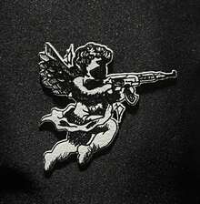 Black Graphite Five Panel Cap On - Black Angel - View 2