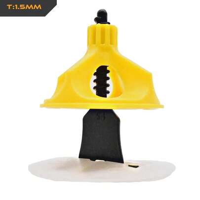 Spin Tile Leveling System Starter Kit 1.5mm 100 X Sper, 50 X Nuts, 50 X Plates