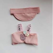 Conjunto de ropa de 4.0 Mini Version para LABUBU - Overoles, sombrero, ropa solamente (excluyendo la muñeca y los zapatos) - Multicolor - Ver 14