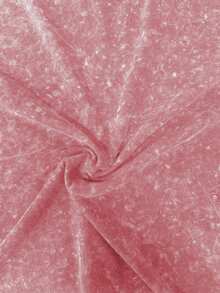 女士夏季猫咪印花休闲简约日常复古街头风宽松舒适圆领短袖T恤夏季服装 - 紅色 - 查看 4