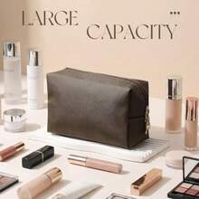 Cosmetic Storage Box & Rack - קָפֶה - ראה 2