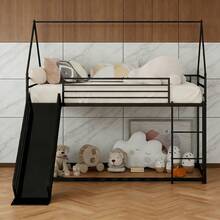 Kids Bed Frames, Headboards & Footboards - Black + Iron + Bedroom - View 1