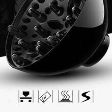 Universal Hair Dryer Diffuser, Styling & Drying Tool - Multicolor - View 5