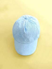 1pc 5-Panel Wide Brim Adjustable Baseball Cap, Outdoor Sun Protection Casual Sun Hat, Suitable For Spring/Autumn Travel, Beach, Holidays, Fits 0-3 Years Old Toddler Boys & Girls - Multicolor - View 27