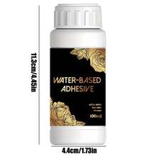 100毫升金箔胶水，水性清漆，DIY珠宝制作材料，工艺品和缝纫用品，艺术烫金套装 - O - 查看 2