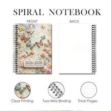 1 Stück persönlicher Informations- und Zeitmanagement-integrierter Planer-Notizbuch, 14 x 21 cm! Enthält Kontakte/Passwort/Geburtstags-Log, Kalender mit Datum- und Wochentag-Markierungen + Feiertage, monatliche ZIELE/To-Do/Notizen-Abschnitte, geeignet zum Verfolgen von Feiertagen, besonderen Ereignissen und mehr, vielseitig für alle Szenarien! - 1 Stück - Übersicht 4