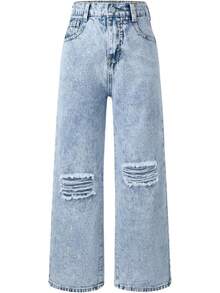 Ripped Light Blue-868