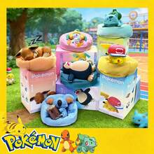 pokemon 宝可梦休闲系列装饰品，宝可梦3D可爱盲盒手办，宝可梦宠物收藏桌面摆件，多场景创意小礼物，最受欢迎的玩具，惊喜礼物，用这些可爱的收藏手办为您的空间增添温馨魅力！非常适合摆放在动漫迷的书架、游戏室，或添加到办公室/工作站。 - 彩色 - 查看 2