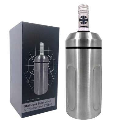 Premium Iceless Wine Cooler | Keeps Wine Cold Up To 6 Hours | New Wine Accessory