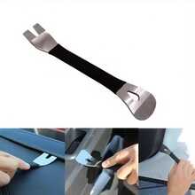 Car Trim Removal Tool Car Interior Clip Panel Trim Hand Tools Stainless Steel Durable Trim Removal Level Pry Plate Buckle Driver - Sliver - View 5