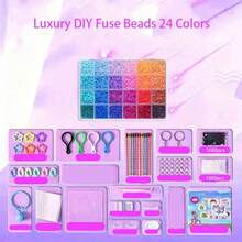 Complete Set Of Fuse Bead Materials, 2.6mm Fuse Bead Box, DIY Tool Kit - Multicolor - View 7