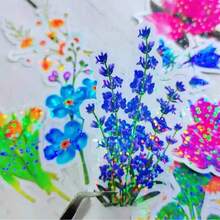5/10/20/50pcs A4 Size 8.3x11.7 Inch Holographic Sticker Paper - Cold Laminated PVC Self-Adhesive, Shattered Glass Effect, Suitable For Crafts, Scrapbooking, Gift Packaging And Party Decorations, Scrapbooking Supplies | Decorative Overlay | Rainbow Iridescent - Small Dots - View 6