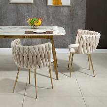 Camping Chairs & Stools - Ivory + Velvet + Foam - View 8