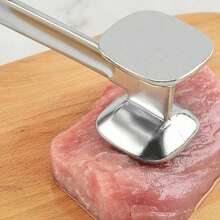 Meat Tenderizer Hammer, Dual-Use Meat Pounder & Garlic Crusher For Home, Steak Tenderizer - Multicolor - View 8