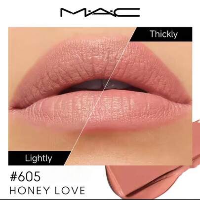 MAC Lápiz labial mate de terciopelo M.A.CXIMAL, 100% auténtico, calidad oficial garantizada. Alto poder de color, duración de 12 horas, perfecto para fiestas y días festivos, resistente al agua y a las manchas, adecuado para todos los tonos de piel