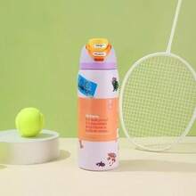 24 Oz/32 Oz Limited Edition Water Bottle, Sports Water Bottle, Leakproof With Pop-Up Lid, Available In A Variety Of Colors, A Water Bottle Designed For Water Drinkers, Suitable For Fitness, Running, School, Halloween, Thanksgiving Day, Christmas Day Gifts, Gift For Her, New Fashion Women Water Bottle For Women - Multicolor - View 41