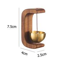 High-Value Creative Dopamine Desktop Ornament, Entry Door Alert Clapper Bell, Porch Decor Hanger For Housewarming & Birthday Presents - Multicolor - View 9