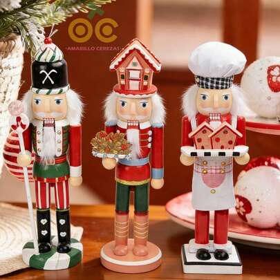 Cascanueces CláSico, Figura Decorativa De Cascanueces NavideñA, Cascanueces De Madera, Cascanueces De Madera Estilo Rey, DecoracióN De Madera De Cascanueces, DecoracióN NavideñA, Conjunto De DecoracióN De Cascanueces NavideñOs, Figura De Soldado Cascanueces, DecoracióN NavideñA De Mesa Para Fiestas, DecoracióN NavideñA Artesanal, DecoracióN De AccióN De Gracias, DecoracióN De HabitacióN, DecoracióN Del Hogar, DecoracióN NavideñA Para Fiesta De Navidad Alegre, DecoracióN NavideñA De Invierno, Regalo NavideñO Para El Hogar, DecoracióN NavideñA