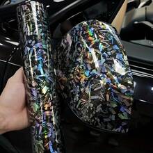 1 cuộn phim dán xe hơi sợi carbon rèn, decal trang trí xe hơi/xe máy cá nhân hóa, phù hợp với hầu hết các loại xe, thân xe, phim dán độ chế. - Một kích cỡ phù hợp cho tất cả - Xem 38