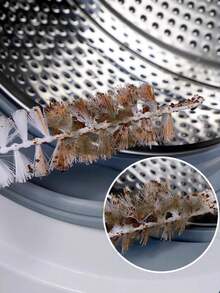 Bộ cọ vệ sinh 1/3/5 món, cọ lồng máy giặt, cọ ống thông hơi máy sấy, cọ cán dài, dụng cụ vệ sinh gia đình, thích hợp cho việc vệ sinh nhà cửa, phòng tắm và nhà vệ sinh. - Nhiều màu - Xem 5