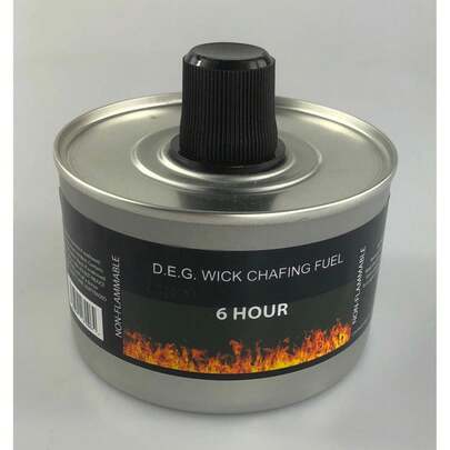 PACK Of 24 X Chafing Dish Liquid Fuel Re-Usable High Quality - 6 HOUR BURN TIME