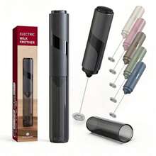 电动奶泡器、手持搅拌器、打蛋器、奶油打发器、小型蛋糕搅拌器、牛奶咖啡奶泡器 - 彩色 - 查看 1