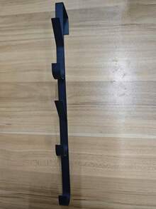 1pc Space-Saving Hanging Rack - Straight Tube Design Suitable For Bedroom, Bathroom, Garage And Kitchen - Multicolor - View 10