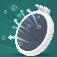 Aquarium Air Stone Bubble Diffuser Disc For Air Pumps Large Volume Oxygen High Dissolve Oxygen Low Pressure Tray Aerator - 藍鯨(Blue Whale) - 查看 10