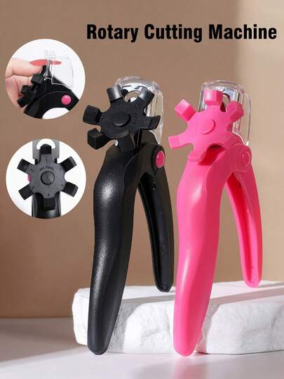 Multi-Function French Nail Clippers, U-Shaped Nail Clippers, Suitable For Manicure False Nails, Pink, Purple Nail Clippers, Nail Care Tools, Manicure Supplies, Nail Clippers, Nail Care Tools (Multi-Color)