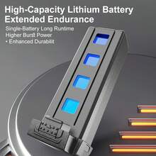 AXNEN 2026升级版S156无人机，配备双摄像头、大型遥控器、无刷电机、光流悬停、智能避障，易于新手操控，适合作为万圣节和圣诞节礼物。 - 彩色 - 查看 8