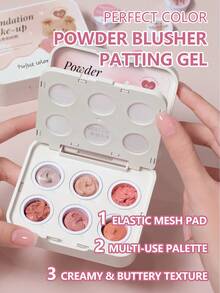 Pat Pat Gel Nail Polish 6 Colors, Dip Dye Gradient Nail Art Tools, Flower Painting Striped Nail Art, UV/LED Cured No Wipe Manicure Set, Recommended For Home And Salon, Perfect Colors - 彩色 - 查看 2