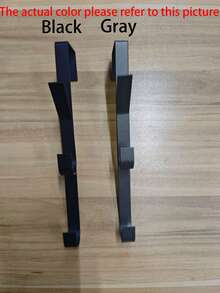 1pc Space-Saving Hanging Rack - Straight Tube Design Suitable For Bedroom, Bathroom, Garage And Kitchen - Multicolor - View 8