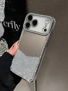时尚水钻亮片镜面手机壳 - 彩色 - 查看 4