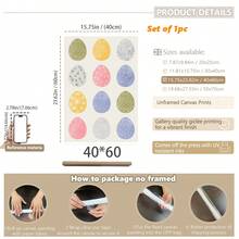 1pc Canvas Wall Art - Easter Gallery Wall Art, Vibrant Spring Art Prints, Easter Danish Pastel Home Decor, Spring Wall Art, Baby Room Decor – Framed Nursery Wall Art Perfect For Playroom Decor Nursery Decor, Childcare Room Decor, Kindergarten Decor, Boy's Room Decor Girl's Bedroom Decor Kids' Room Decor Easter Wall Decor, Nursery Spring Decor, Easter Children's Room Posters, Spring Decor Posters - Multicolor - View 36