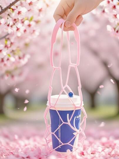 Creative Beverage Cup Handbag, Fashion Women's Tote Bag, Flat Handbag Storage