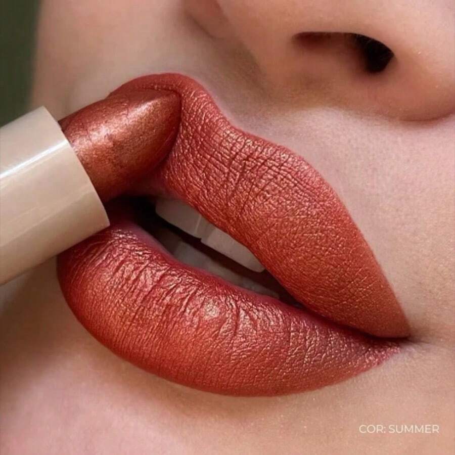 Mahav Daily Lipstick, Long Lasting 24h, High Pigmentation - Professional Finish And High Fixation. - SUMMER - 查看 1