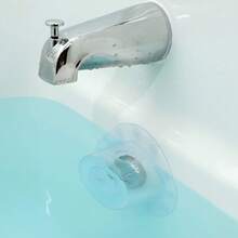 （1 件装或 2 件装）浴缸溢水盖，让您享受更深的浸泡体验 - 6.1 英寸透明塑料盖可阻挡溢水孔，让您将浴缸注水更高 - 2 Pcs - 查看 8