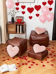 1pc Vintage Style Polyurethane Leather Storage Ottoman, Multifunctional Old Clothes Storage Bench, Foldable Clothes Storage Box, Wardrobe Storage Box, Living Room Footstool, Bedside Bench, Polyurethane Leather Waterproof Material, Dust-Proof And Moisture-Proof, Reusable, Suitable For Living Room Storage, Wardrobe Organization, Bedroom Decor, Home Decor, Household Storage, Home Furnishing - Multicolor - View 5