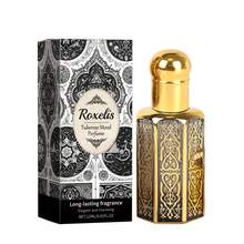 Arabian Luxury Perfume Set, 4-Piece Collection, 24H Long Lasting Natural Mild Scent, Alcohol Free Non-Irritating, Rich Arabian Style Fragrance For Wrist/Neck, Perfect Valentine's Day & Birthday Gift For Women, Men - 清新香調 - 查看 5
