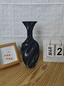 1 Stück abstrakte Vase mit verdrehter Retro-Blumenvase Dekoration, Wohnzimmer Blumenvase, Valentinstag Geschenk - Stern - Übersicht 7