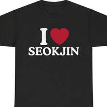 I Love Seokjin Shirt - Black - View 1