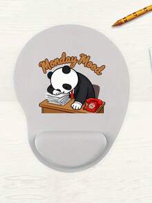 Hardworking Animal Series Ergonomic Wrist Rest Mouse Pad, Cute Working Dog, Panda, Duck Patterns, Ergonomic EVA Wrist Pad, Non-Slip Memory Foam Mouse Pad, Comfortable Mouse Pad, Smooth Wrist Rest, Comfortable Desk Support - Nhiều màu - Xem 12