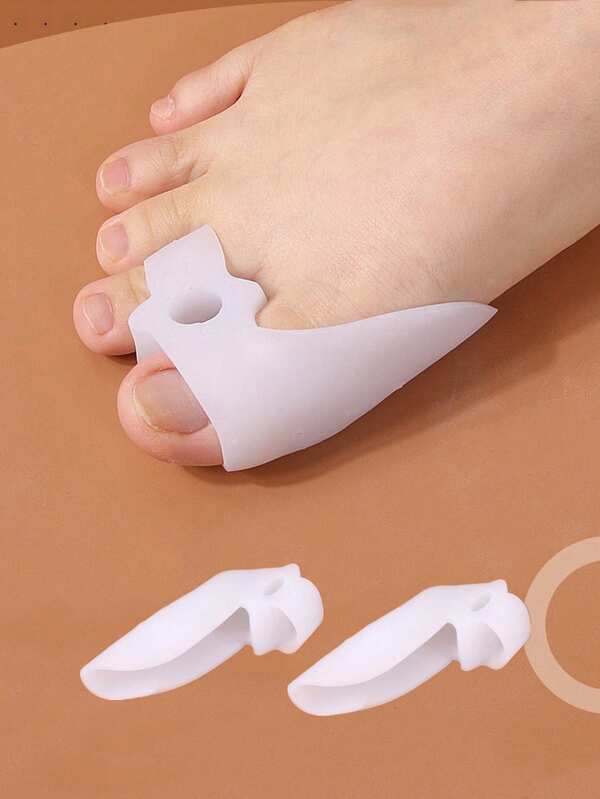 Fundas de silicona para dedos de los pies, protectores de dedos pulgares y dedos de los pies unisex, se pueden usar con zapatos, se ajusta al pie izquierdo y derecho