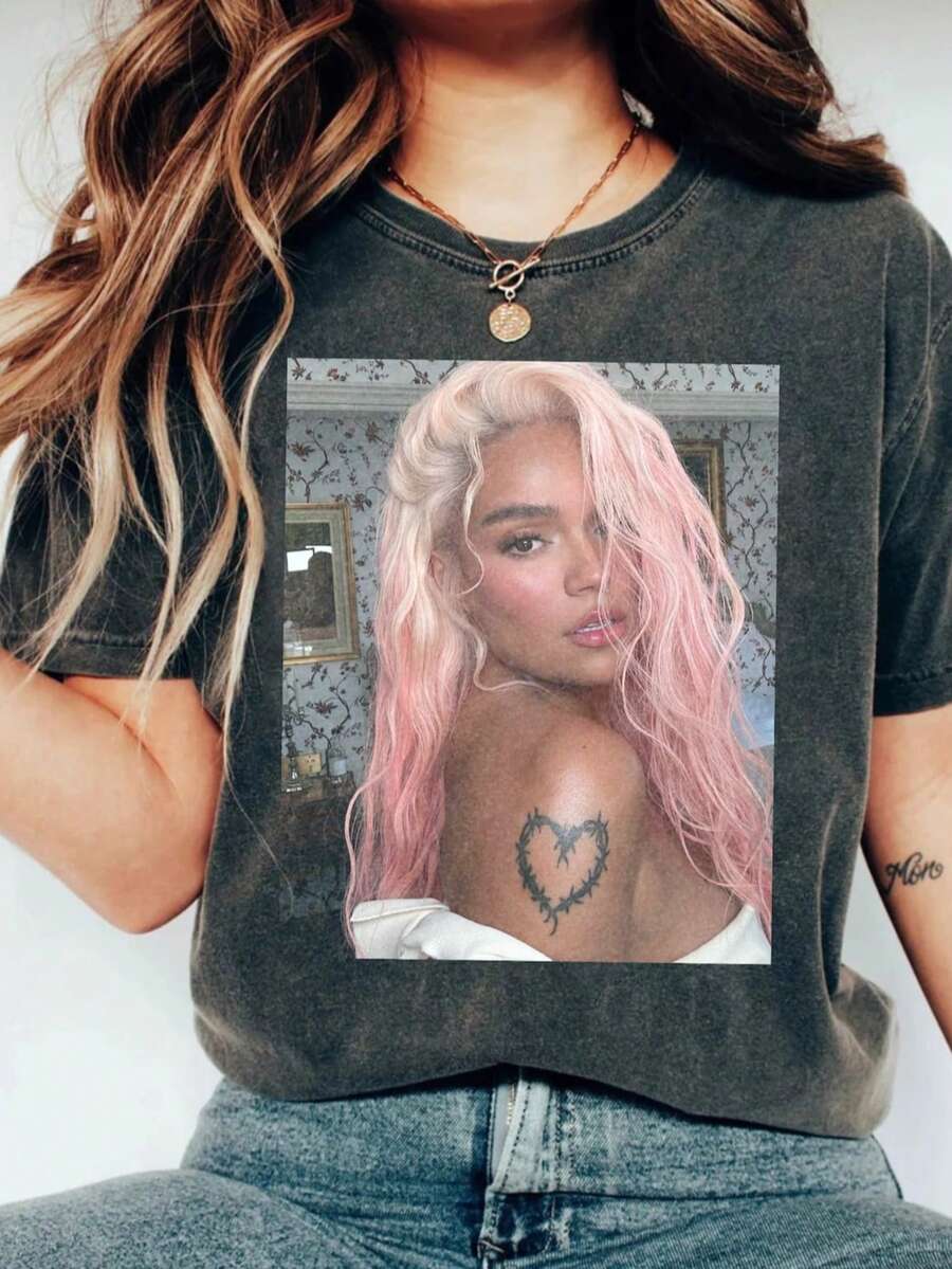 Ka Rol G Tour 2023 Tshirt Rapper Hiphop Manana Sera Bonito Album Shirt Kr Aol G Tshirt Ka Rol G FanGift For Men Women Unise - 黑色 - 查看 1