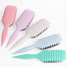 Air Cushion Brush With Nylon Bristles, Pointed Tail Comb, Air Bag Massage Comb, Curling Brush, Hair Care Comb, Suitable For Short And Long Hair, For Straightening And Styling. - 白色 - 查看 1