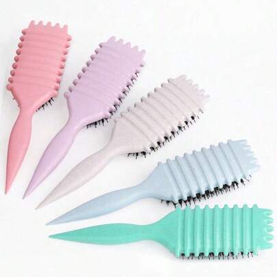 Air Cushion Brush With Nylon Bristles, Pointed Tail Comb, Air Bag Massage Comb, Curling Brush, Hair Care Comb, Suitable For Short And Long Hair, For Straightening And Styling.