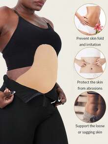 1片塑形泡沫平坦小腹腰部瘦身压缩板 - 彩色 - 查看 7