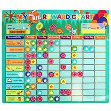 1 Bộ Bảng Thưởng Trẻ Em Màu Xanh Lá Cây Lớn, Chất Liệu Giấy & PVC, Đồ Dùng Học Tập, Bảng Thưởng Sao Có Thể Tái Sử Dụng Kèm Nhãn Dán, Thích Hợp Cho Mùa tựu trường, Lớp học và Gia đình. - Nhiều màu - Xem 9